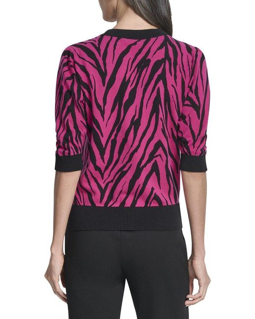 DKNY Purple Sweater Top
