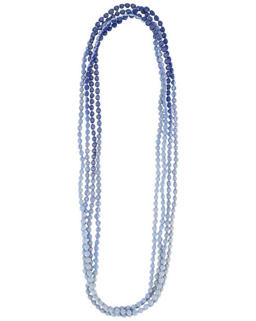 Roberta Roller Rabbit Blue Ombre Gudli Necklace