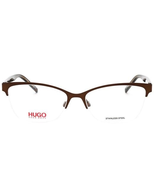 HUGO Brown Boss Hg 1079 56Mm Optical Frames
