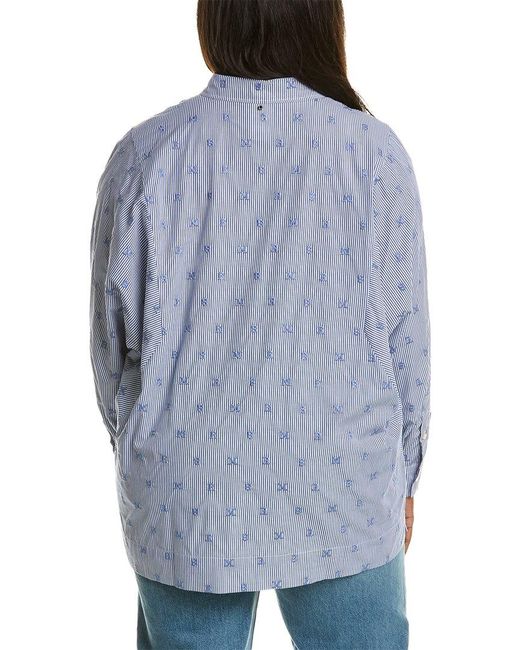 Marina Rinaldi Blue Fabriano Shirt