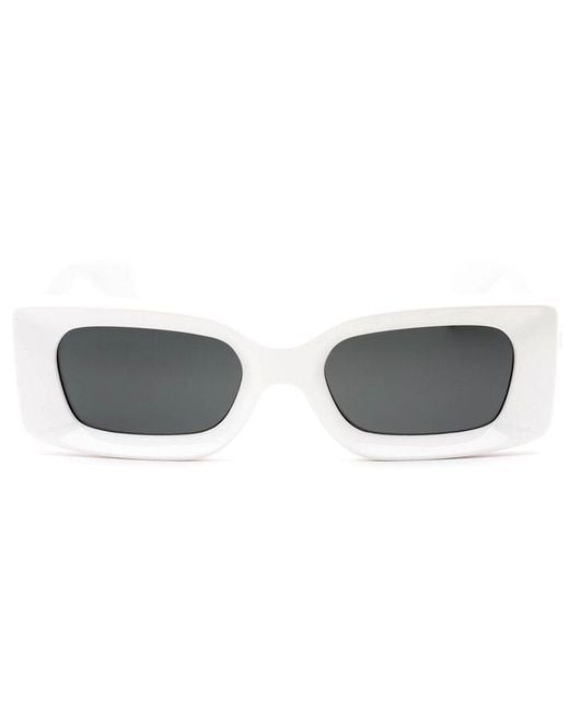 Versace White Ve4474U 52Mm Sunglasses