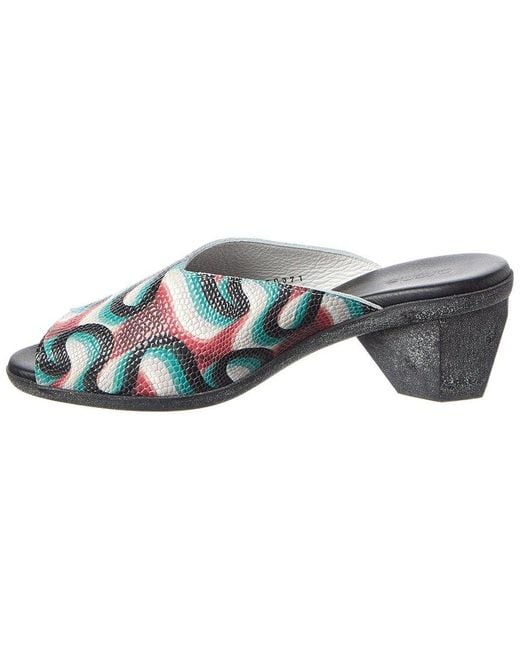 Arche Blue Enoukh Leather Sandal