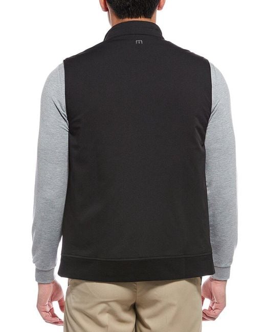 Travis Mathew Black Wanderlust Vest for men