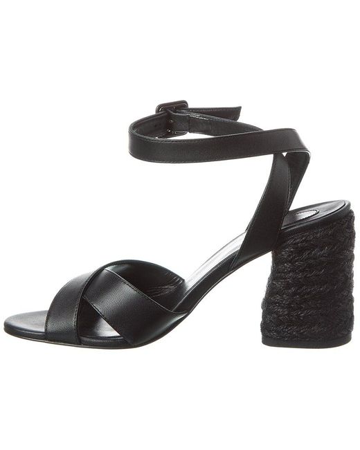 Christian Louboutin Black Summer Mariza 85 Leather Sandal