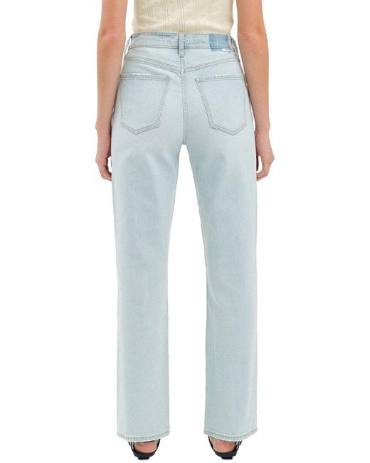Daze Denim Blue Sundaze Lost Love High Rise Vintage Straight Jean