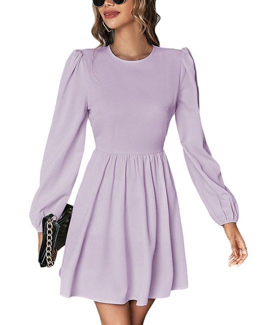 Nino Balcutti Purple Dress