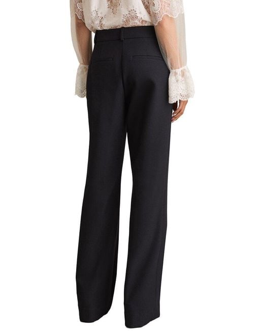 Reiss Black Athena Flare Trouser