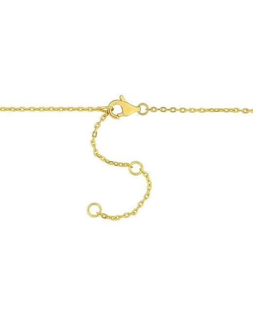 Rina Limor Metallic 0.92 Ct. Tw. Citrine Bead Bar Bracelet