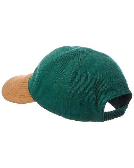 Miu Miu Green Baseball Cap