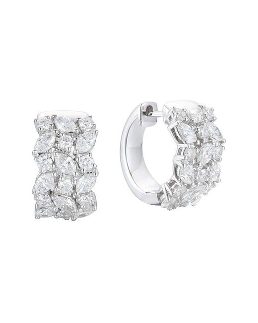 Gregg Ruth Metallic 14K 2.50 Ct. Tw. Diamond Earring