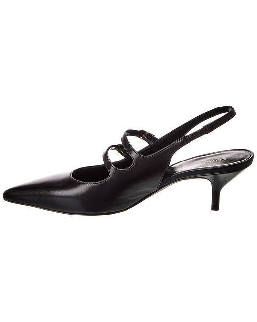 Céline Black Judy Leather Slingback Pump