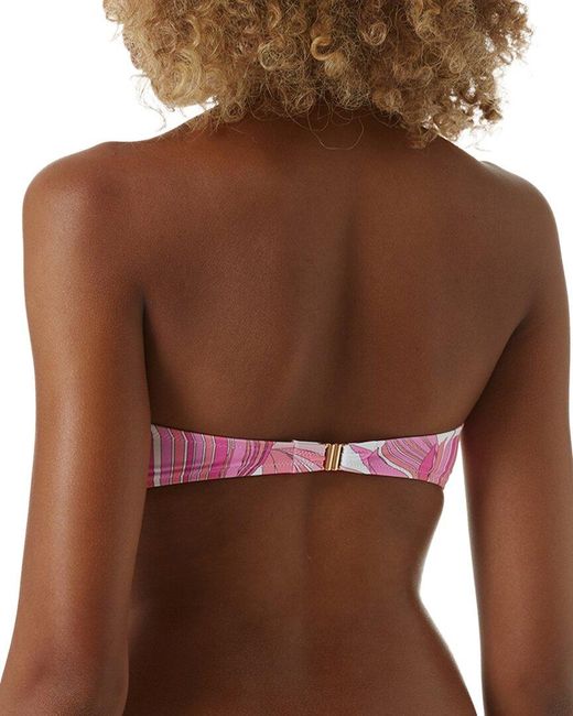 Melissa Odabash Purple Alba Bikini Top