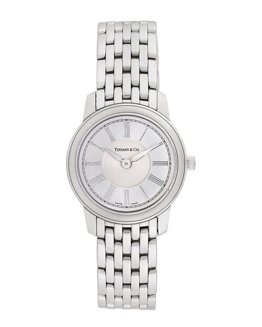 Tiffany & Co White Resonator Watch, Circa 2000S (Authentic Pre-Owned)