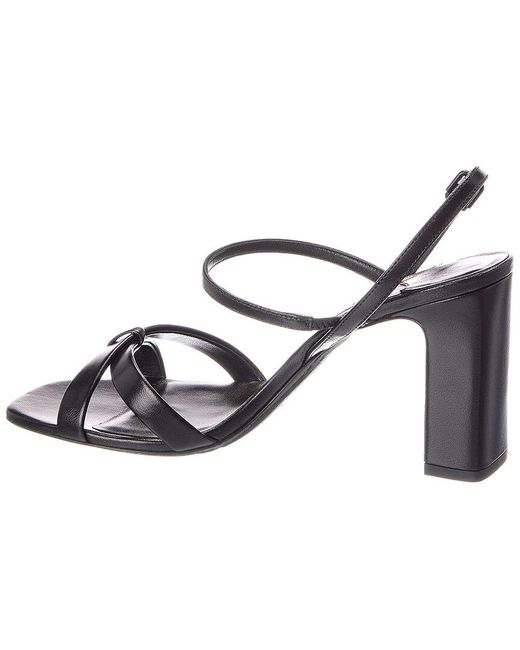 Jimmy Choo Metallic Elsy 85 Leather Sandal