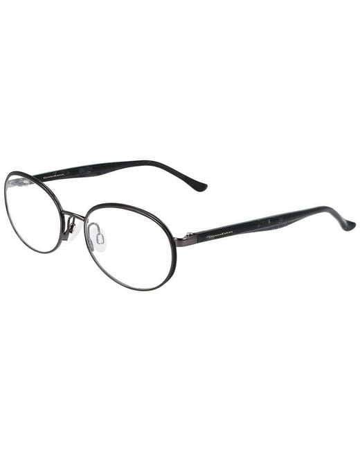 Donna Karan Brown Do3001 57mm Optical Frames