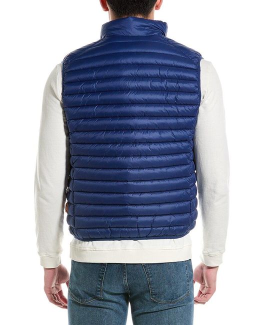 Save The Duck Blue Adam Vest for men