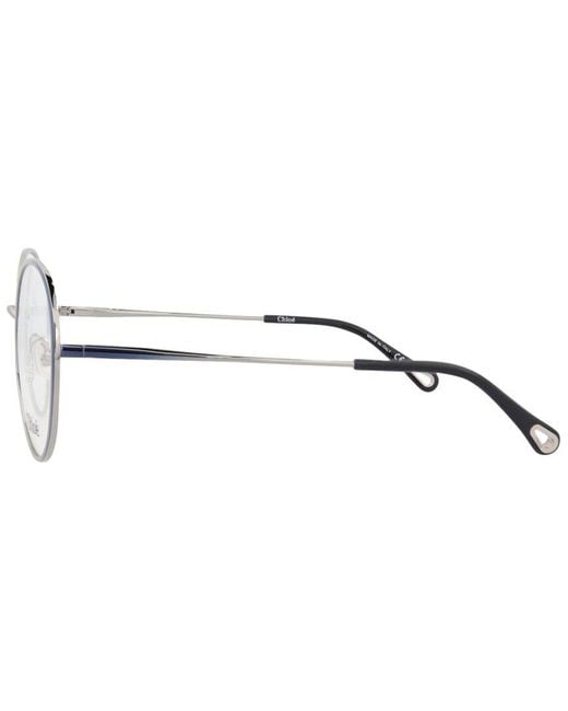 Chloé Metallic Ch0018O 56Mm Optical Frames