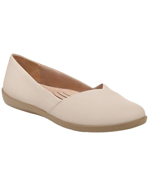 LifeStride White Notorious Flat