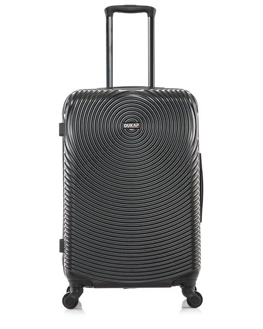 DUKAP Black Inception Lightweight Hardside Spinner 24in