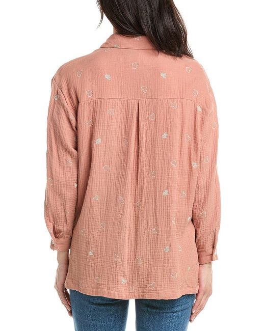 ANNA KAY Red Gustavie Top