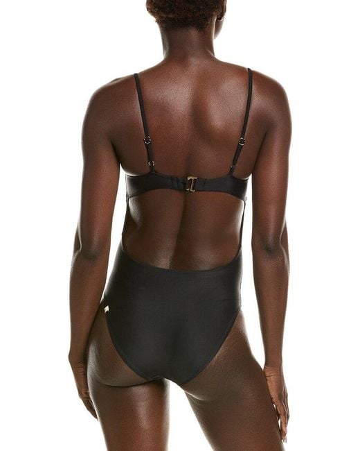 summersalt Black The Long Torso Wave One-Piece