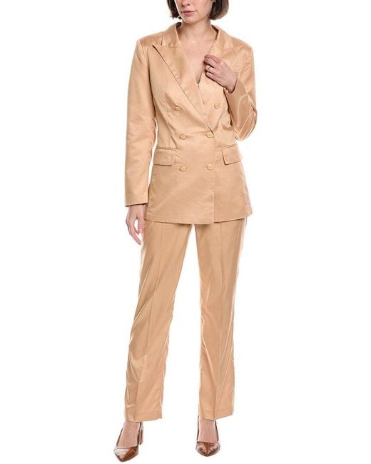 Pascale La Mode Natural 2Pc Suit