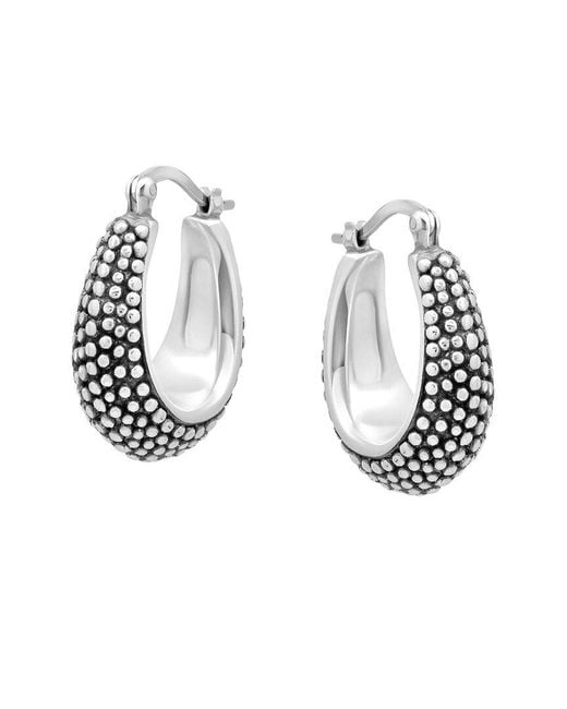 MaxColor Metallic Dangle Earrings