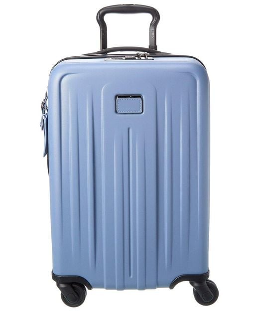 Tumi Blue Expandable Spinner Carry-On Suitcase