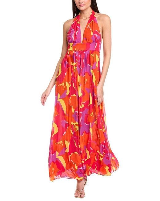 Ramy Brook Blue Susie Maxi Dress