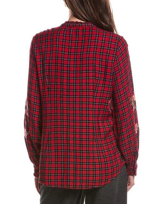 Johnny Was Red Penellope Blouse