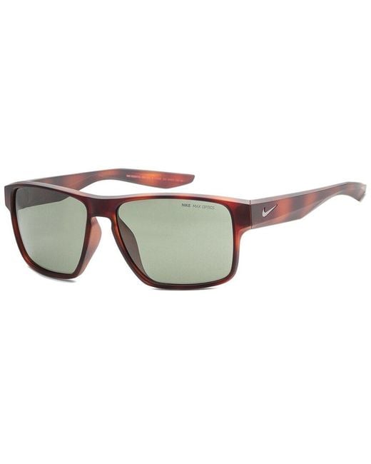 Nike Brown Ev1001 59mm Sunglasses for men