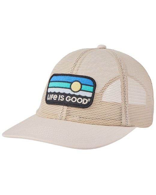 Life Is Good. Multicolor Trucker Hat