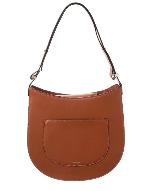 Jason Wu Brown Leather Shoulder Bag