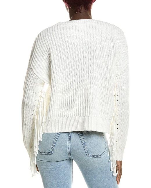 ARCHER White Carly Sweater