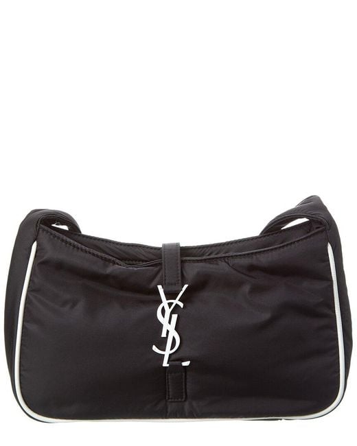 Saint Laurent Black Le 5 À 7 Mini Nylon Crossbody