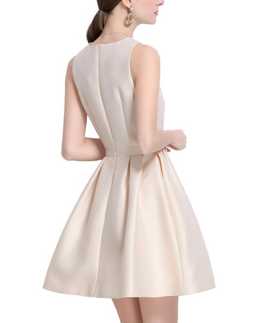 DZA Pink Sleeveless Mini Dress