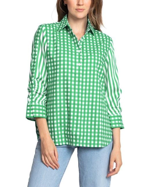 Hinson Wu Green Zoey Shirt