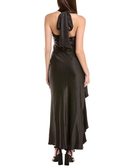 Taylor Black Halter Gown