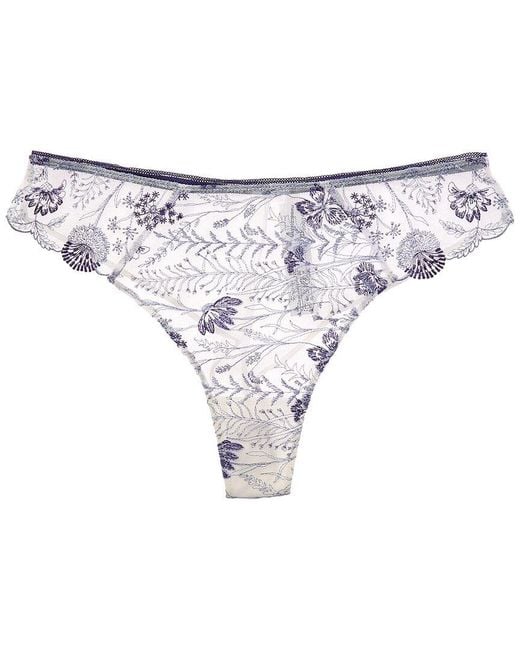 Passionata White Chloe Lace Tanga