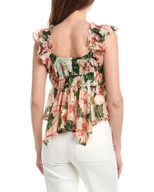 En Saison Black Clarabell Blouse
