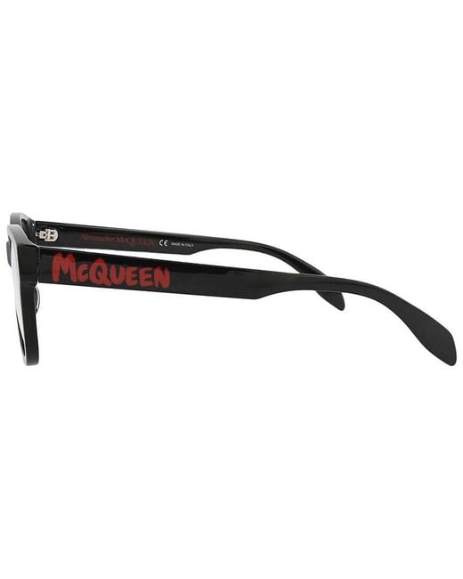 McQueen Brown Am0350o 52mm Optical Frames for men