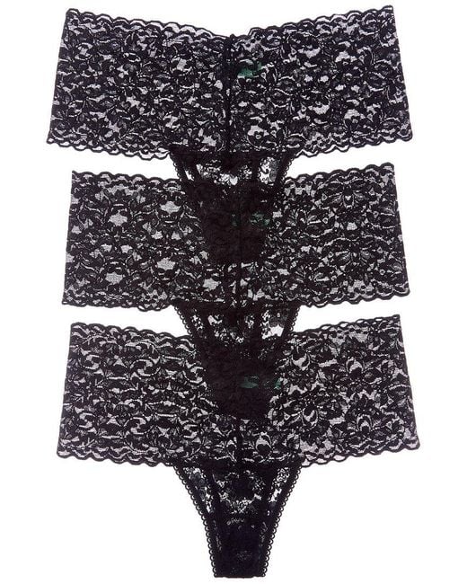 Honeydew Intimates Black Set Of 3 Lady