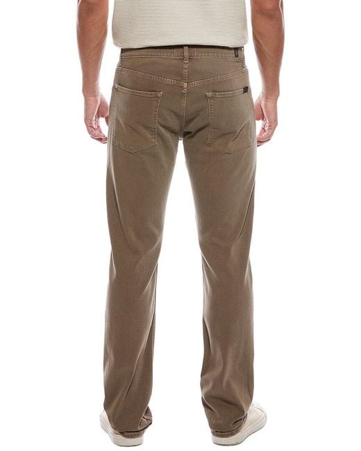 7 For All Mankind Natural The Straight Left Hand Cub Jean for men
