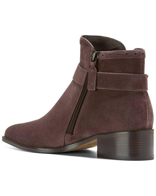 Cole Haan Brown Norella Suede Bootie