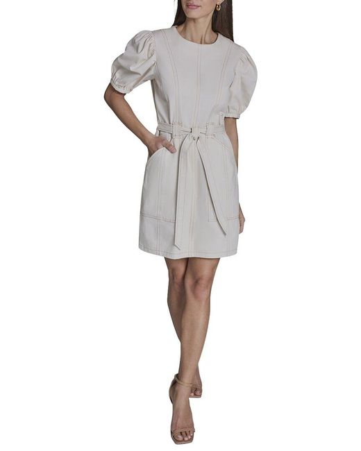 BCBGMAXAZRIA Gray Aline Dress