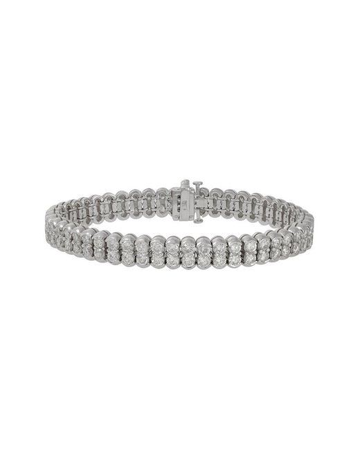 Diana M Multicolor Fine Jewelry 18k 11.70 Ct. Tw. Diamond Bracelet