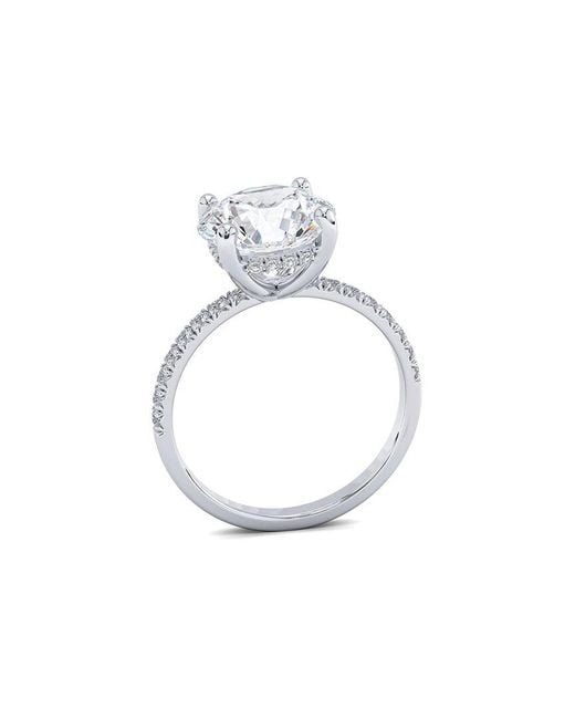 Lab Grown Diamonds White 14K 3.35 Ct. Tw. Lab-Grown Diamond Ring