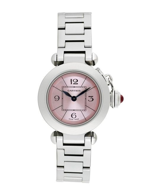 Cartier White Miss Pasha Watch, Circa 2000S (Authentic Pre-Owned)