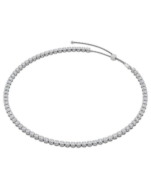 Lab Grown Diamonds Natural 14K 11.00 Ct. Tw. Lab-Grown Diamond Necklace