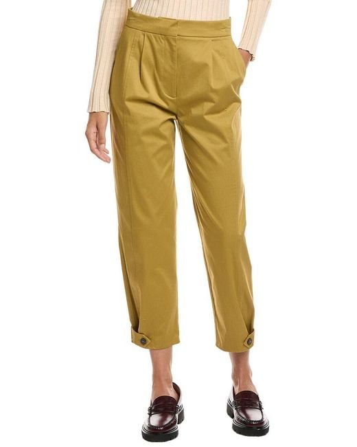 Ba&sh Yellow Bryan Pant